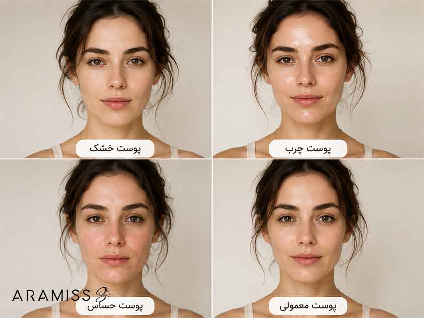 تشخیص نوع پوست در خانه