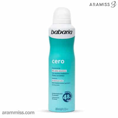 اسپری دئودورانت زنانه زیرو باباریا cero