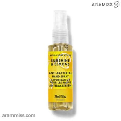 اسپری ضدعفونی‌کننده دست بث اند بادی ورکس Sunshine & Lemons