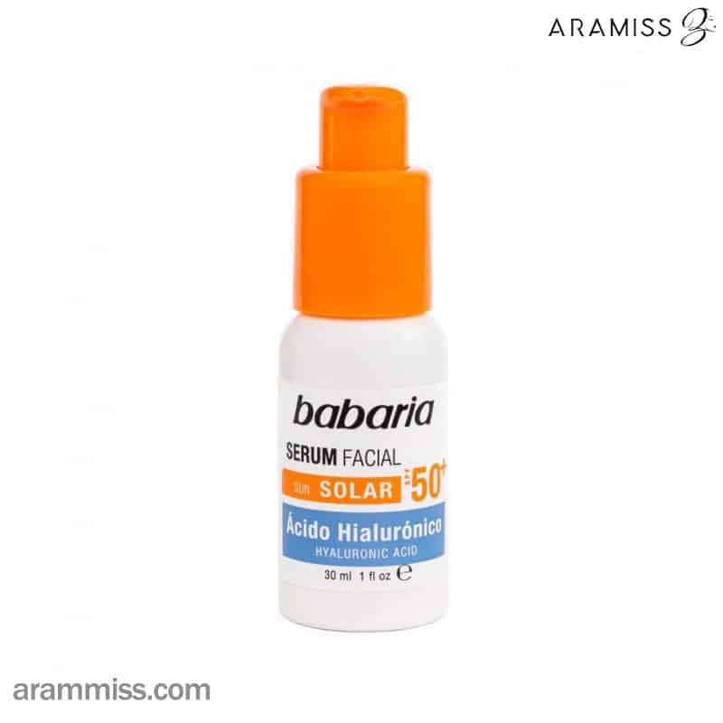 سرم ضد آفتاب هیالورونیک اسید باباریا SPF50+ سرم ضد آفتاب هیالورونیک اسید باباریا SPF50+