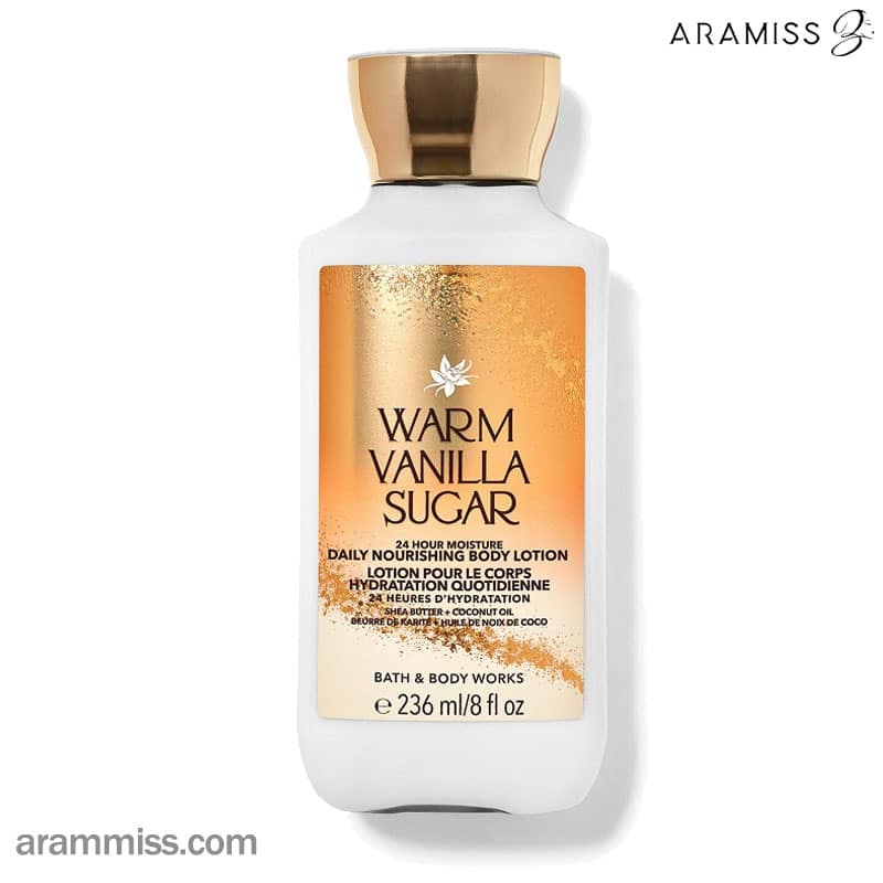 لوسیون بدن بث اند بادی ورکس Warm Vanilla Sugar لوسیون بدن بث اند بادی ورکس Warm Vanilla Sugar