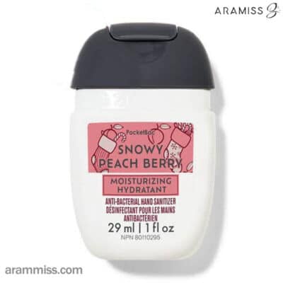 ژل ضدعفونی‌کننده دست کرمی بث اند بادی ورکس Snowy Peach Berry