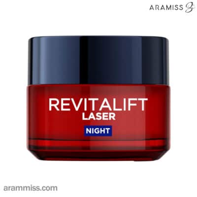 کرم شب ضد چروک لورال پاریس مدل Revitalift LASER Triple Action