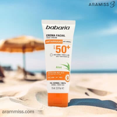 کرم ضد آفتاب صورت آلوئه ورا باباریا SPF50
