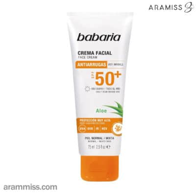 کرم ضد آفتاب صورت آلوئه ورا باباریا SPF50