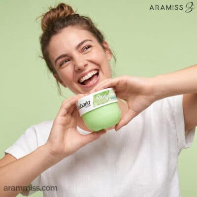 کرم مرطوب کننده بدن آلوئه ورا باباریا