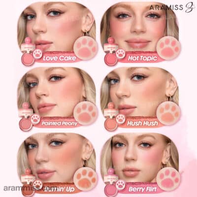 رژگونه استامپی پنجه گربه‌ای شیگلم
