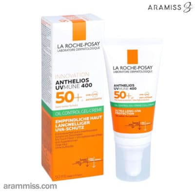 ژل کرم ضد آفتاب رنگی مات‌کننده SPF 50+ لاروش پوزای
