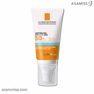 کرم ضد آفتاب بی‌رنگ آبرسان UVMune 400 SPF 50+ لاروش پوزای