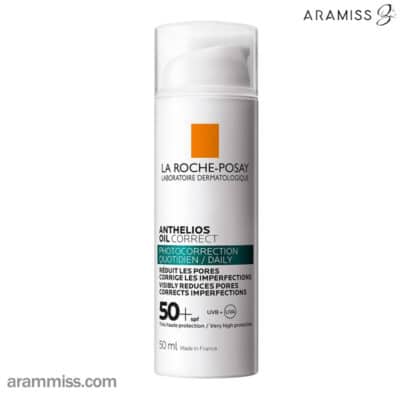 کرم ضد آفتاب کنترل چربی اویل کورکت SPF 50+ لاروش پوزای
