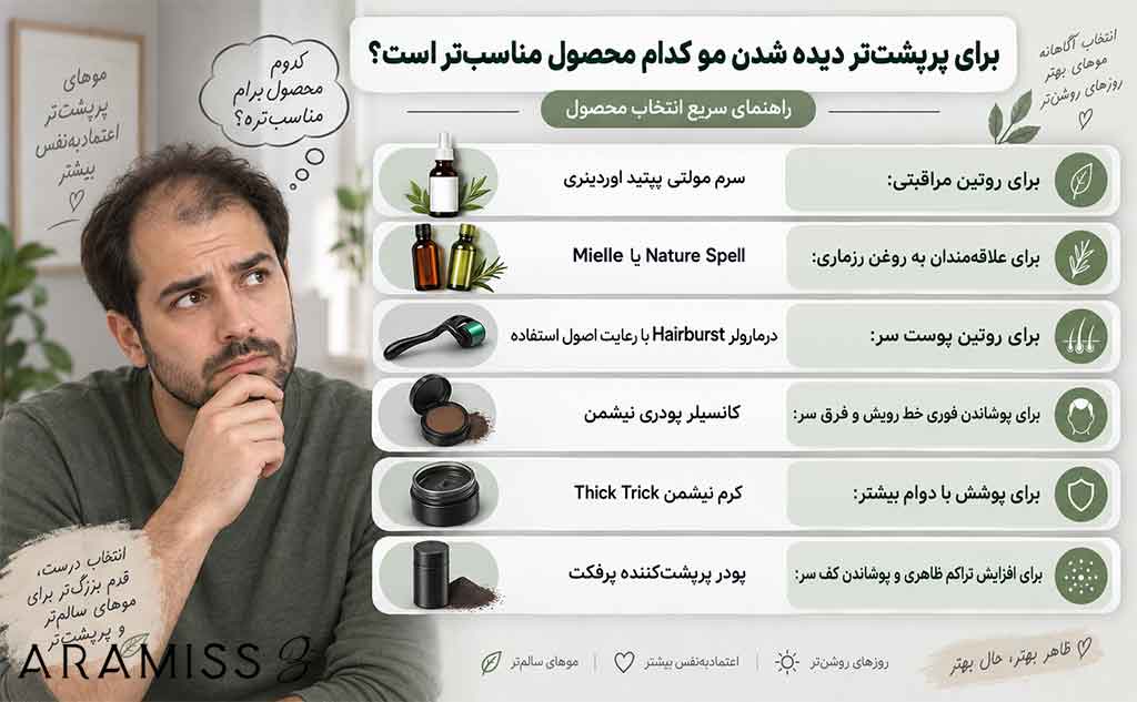 روش هایی که موها را پر پشت می کند