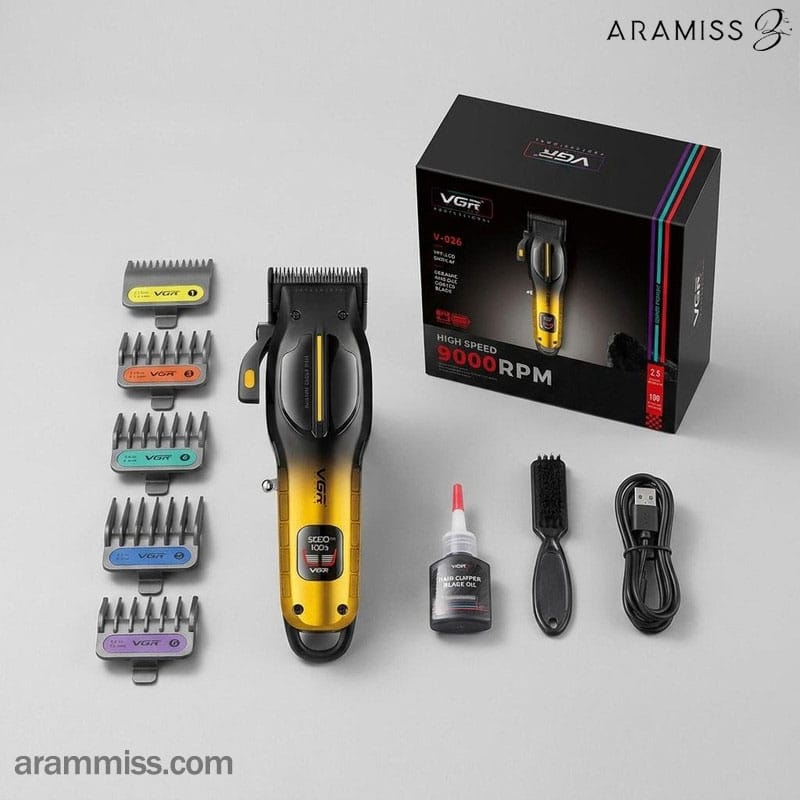 ماشین اصلاح موی سر و صورت وی جی آر V-026