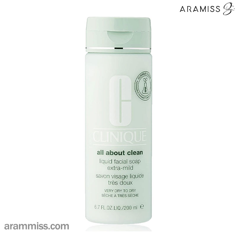 شوینده صورت پوست خشک و خیلی خشک کلینیک All About Clean Extra Mild شوینده صورت پوست خشک و خیلی خشک کلینیک All About Clean Extra Mild