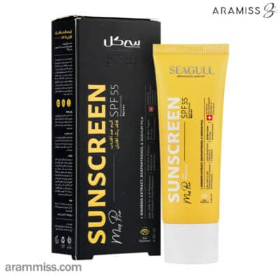 کرم ضدآفتاب بی‌رنگ آقایان سی گل SPF 55
