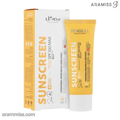 کرم ضدآفتاب بی‌رنگ سی گل SPF100