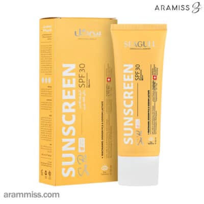 کرم ضدآفتاب رنگی فاقد چربی سی گل SPF30